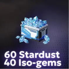 60 Stardust + 40 Iso-gems